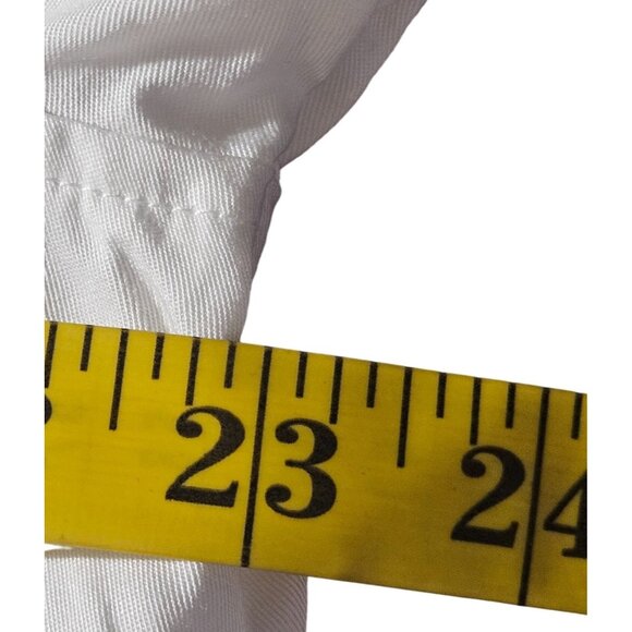 Zac Rachel Women Soft White Button Tunic Shirt Dress L Clean Girl Utility Layer - Picture 10 of 13